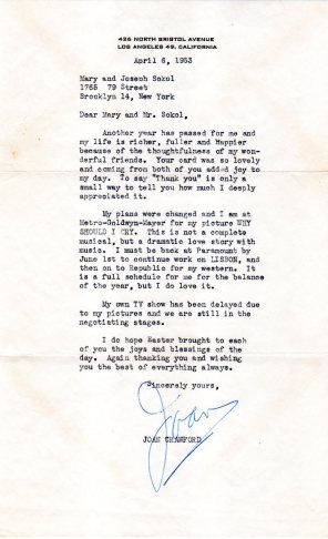 Letter 17 Mary Dearest Apr 6, 1953